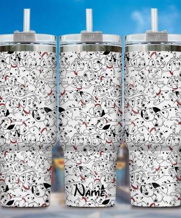 101 Dalmatians Movies Custom Stanley Quencher 40Oz Stainless Steel Tumbler With Handle