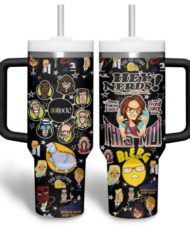 30 Rock Tv Series Custom Stanley Quencher 40Oz Stainless Steel Tumbler