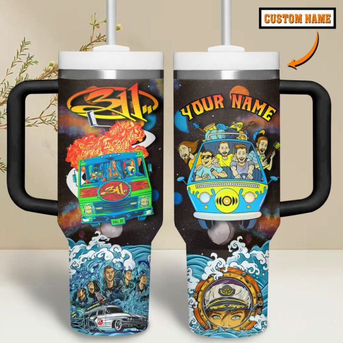 311B Music Custom Stanley Quencher 40Oz Stainless Steel Tumbler - Image 4