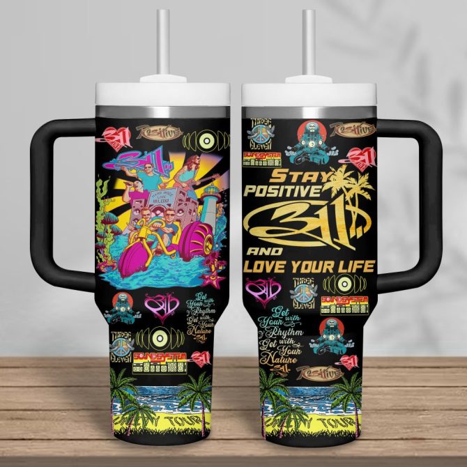 311B Music Custom Stanley Quencher 40Oz Stainless Steel Tumbler With Handle - Image 3