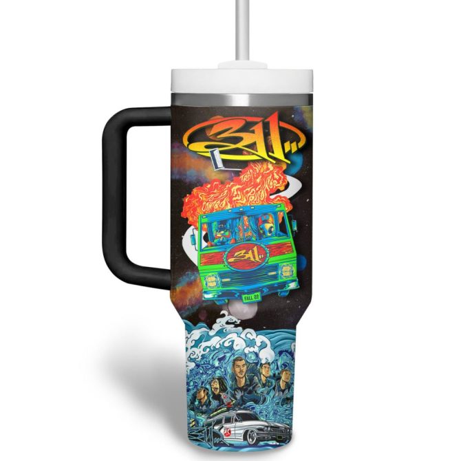 311B Music Custom Stanley Quencher 40Oz Stainless Steel Tumbler - Image 2