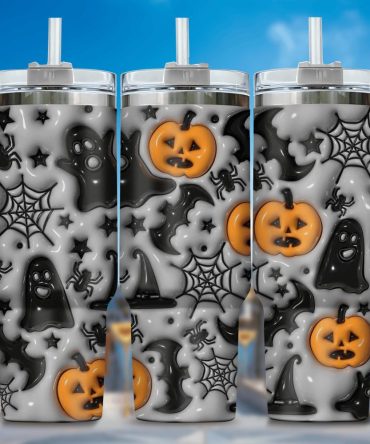 3D Horror Movies Custom Stanley Quencher 40Oz Stainless Steel Tumbler With Handle