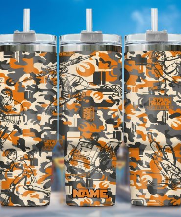 3D Star War Movies Custom Stanley Quencher 40Oz Stainless Steel Tumbler With Handle
