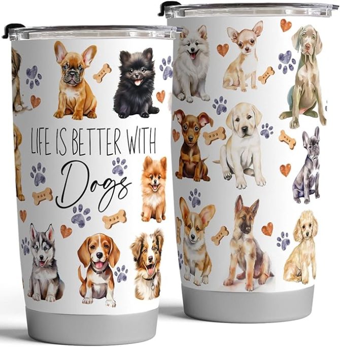 Fancyfams Dog Tumbler