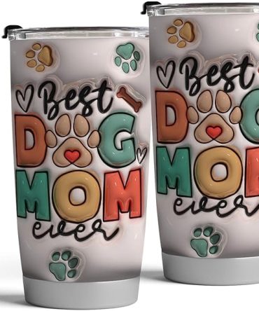 Best Dog Mom Tumbler