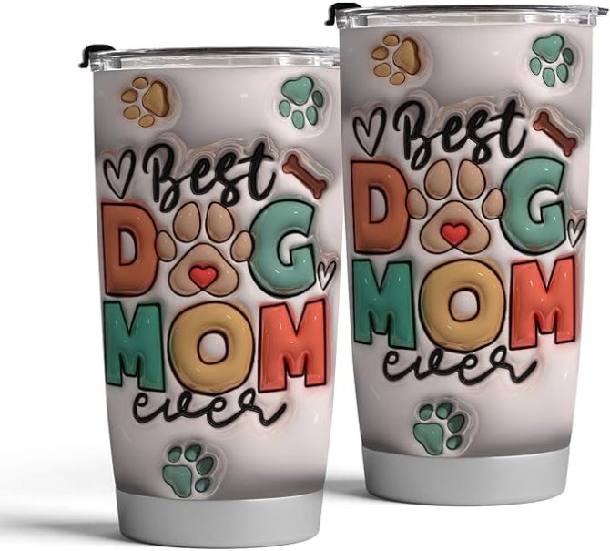 Best Dog Mom Tumbler