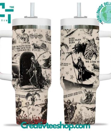 Avenged Sevenfold Music Custom Stanley Quencher 40Oz Stainless Steel Tumbler With Handle
