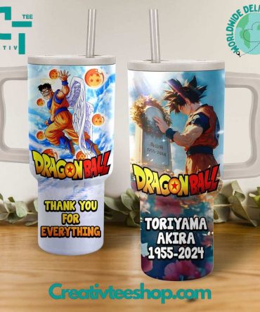 Dragon Ball Movies Custom Stanley Quencher 40Oz Stainless Steel Tumbler With Handle