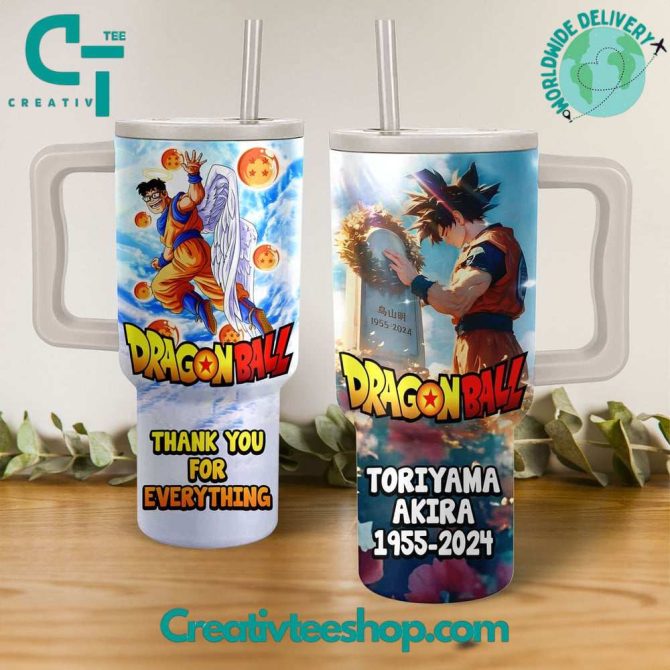 Dragon Ball Movies Custom Stanley Quencher 40Oz Stainless Steel Tumbler With Handle