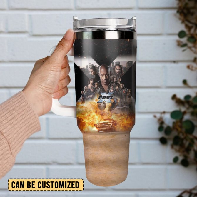 Fast X Movie Custom Stanley Quencher 40Oz Stainless Steel Tumbler - Image 3