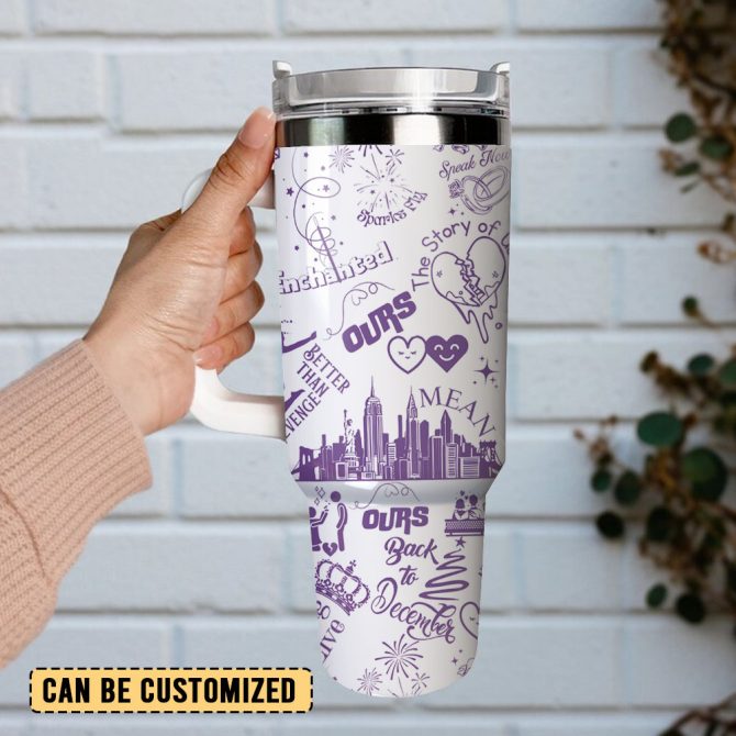 Artwork Custom Stanley Quencher 40Oz Stainless Steel Tumbler With Handle - Image 2