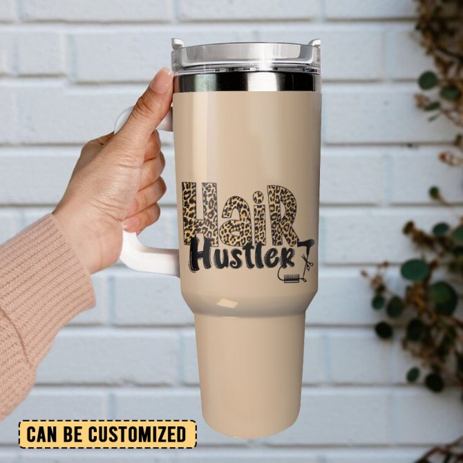 Hair Hustler Custom Stanley Quencher 40Oz Stainless Steel Tumbler - Image 2