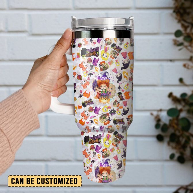 Hocus Pocus Movie Custom Stanley Quencher 40Oz Stainless Steel Tumbler - Image 2
