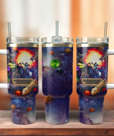 Guardians Of The Galaxy Movie Custom Stanley Quencher 40Oz Stainless Steel Tumbler