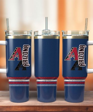 Arizona Diamondbacks Baseball Mlb Sport Custom Stanley Quencher 40Oz Stainless Steel Tumbler