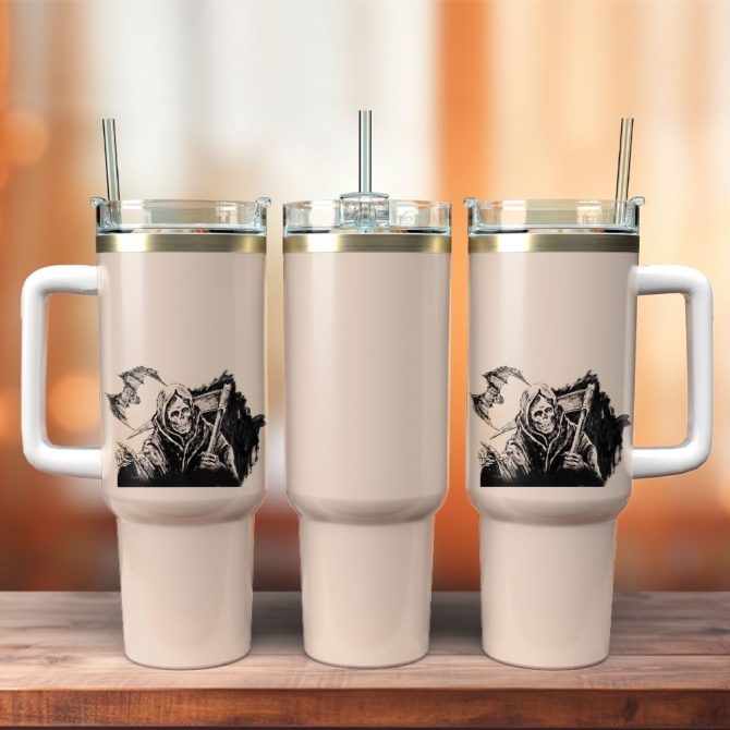 Avenged Sevenfold Music Custom Stanley Quencher 40Oz Stainless Steel Tumbler