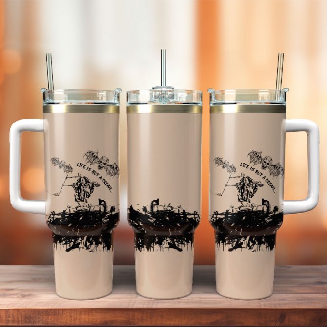 Avenged Sevenfold Music Custom Stanley Quencher 40Oz Stainless Steel Tumbler