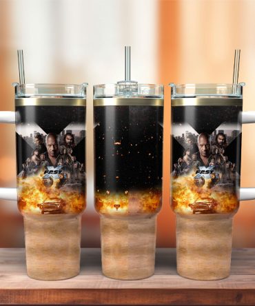 Fast X Movie Custom Stanley Quencher 40Oz Stainless Steel Tumbler
