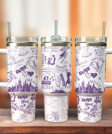 Artwork Custom Stanley Quencher 40Oz Stainless Steel Tumbler With Handle