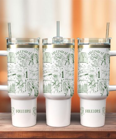 Artwork Custom Stanley Quencher 40Oz Stainless Steel Tumbler With Handle