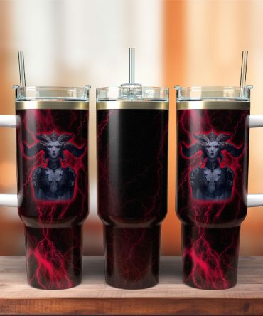Diablo 4 Games Custom Stanley Quencher 40Oz Stainless Steel Tumbler