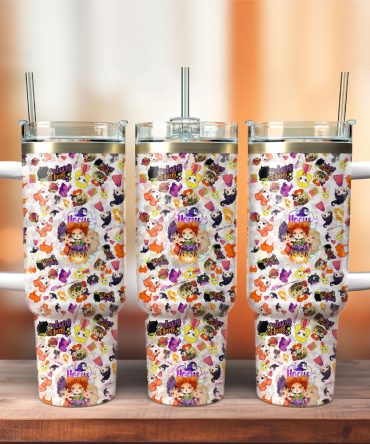 Hocus Pocus Movie Custom Stanley Quencher 40Oz Stainless Steel Tumbler