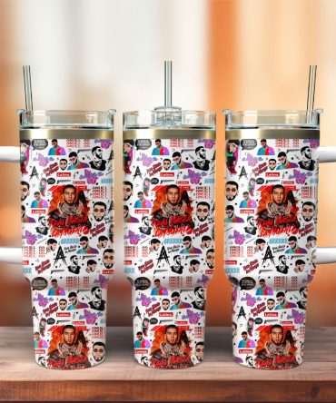 Anuel Aa Music Custom Stanley Quencher 40Oz Stainless Steel Tumbler
