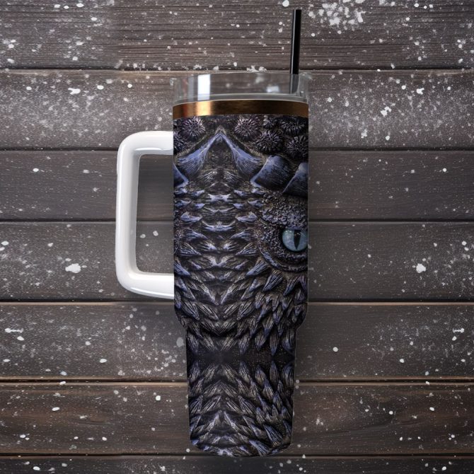 D Amp;D Dungeons Amp; Dragons Games Custom Stanley Quencher 40Oz Stainless Steel Tumbler - Image 4