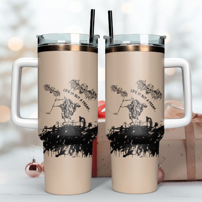 Avenged Sevenfold Music Custom Stanley Quencher 40Oz Stainless Steel Tumbler - Image 2