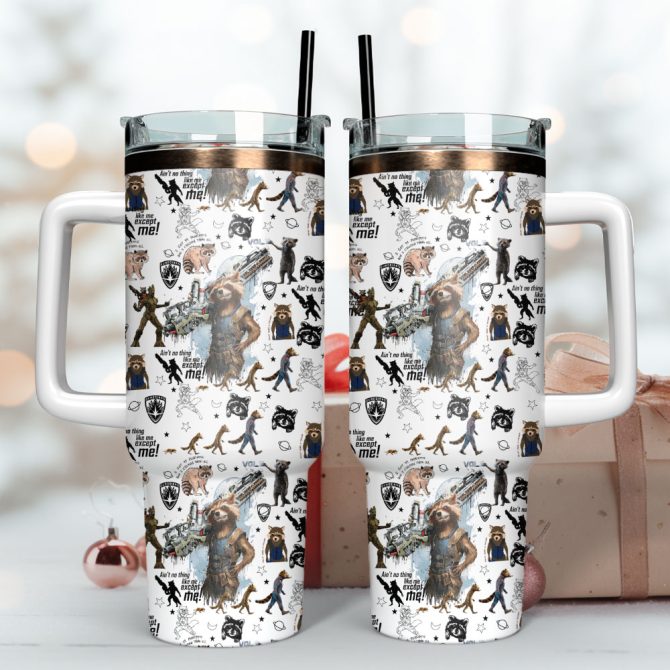 Guardians Of The Galaxy Movies Custom Stanley Quencher 40Oz Stainless Steel Tumbler - Image 3