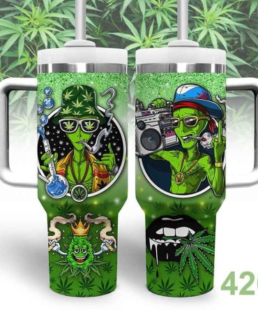 Ailen Smoking Custom Stanley Quencher 40Oz Stainless Steel Tumbler