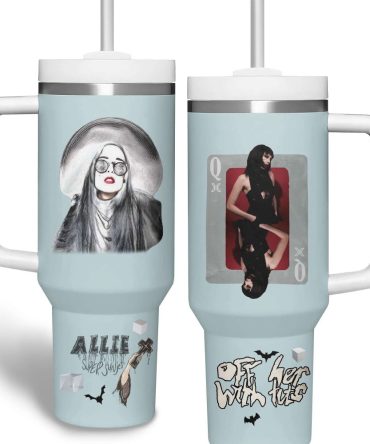 Allie X Music Custom Stanley Quencher 40Oz Stainless Steel Tumbler