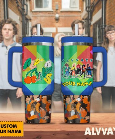 Alvvays Music Custom Stanley Quencher 40Oz Stainless Steel Tumbler