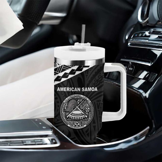 American Samoa Mlk Day Polynesian Custom Stanley Quencher 40Oz Stainless Steel Tumbler With Handle - Image 8