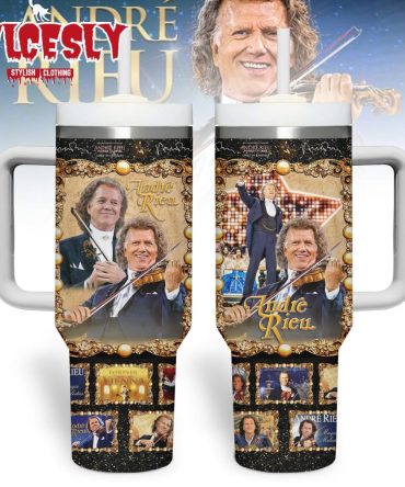 Andre Rieu Music Custom Stanley Quencher 40Oz Stainless Steel Tumbler With Handle