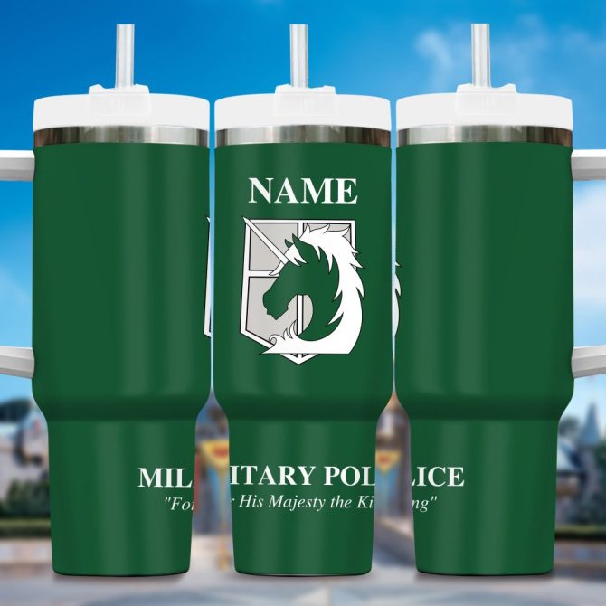 Anime Custom Stanley Quencher 40Oz Stainless Steel Tumbler With Handle