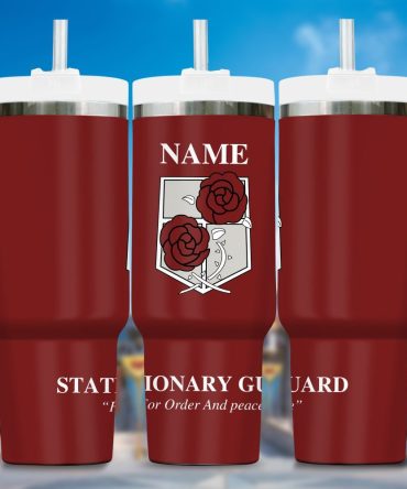 Anime Custom Stanley Quencher 40Oz Stainless Steel Tumbler With Handle