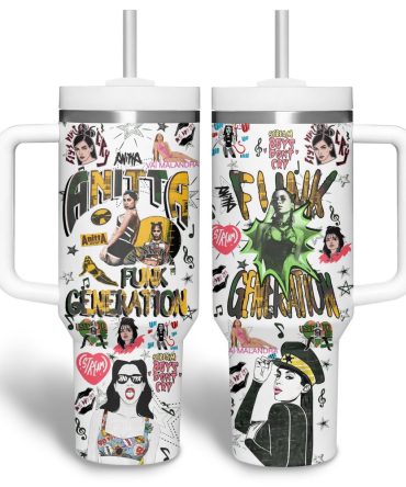Anitta Music Custom Stanley Quencher 40Oz Stainless Steel Tumbler