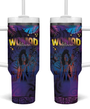Aotearoa Arts Festival 2025 Maori Music Art Dance Rhythmic Custom Stanley Quencher 40Oz Stainless Steel Tumbler With Handle