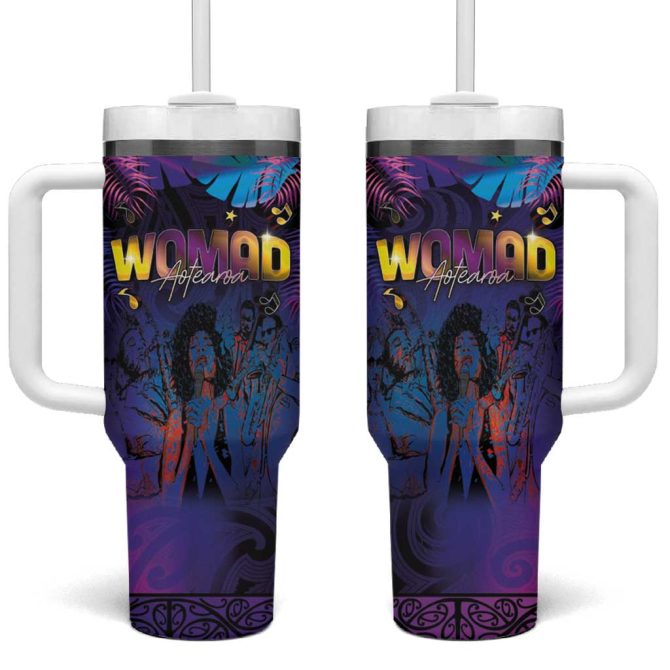 Aotearoa Arts Festival 2025 Maori Music Art Dance Rhythmic Custom Stanley Quencher 40Oz Stainless Steel Tumbler With Handle