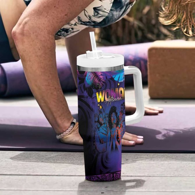 Aotearoa Arts Festival 2025 Maori Music Art Dance Rhythmic Custom Stanley Quencher 40Oz Stainless Steel Tumbler With Handle - Image 6