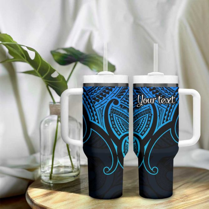 Aotearoa Papua Shell Custom Stanley Quencher 40Oz Stainless Steel Tumbler - Image 9