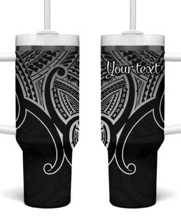 Aotearoa Papua Shell Custom Stanley Quencher 40Oz Stainless Steel Tumbler