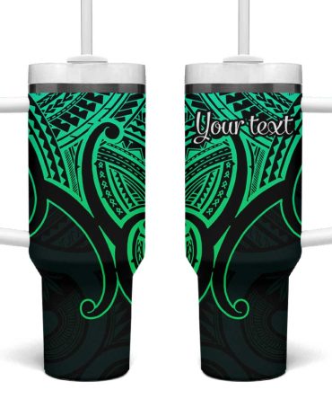 Aotearoa Papua Shell Custom Stanley Quencher 40Oz Stainless Steel Tumbler