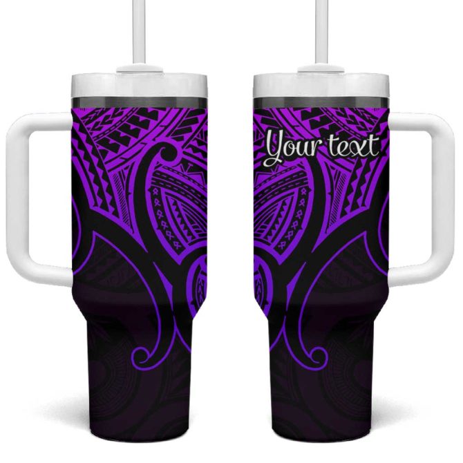 Aotearoa Papua Shell Custom Stanley Quencher 40Oz Stainless Steel Tumbler