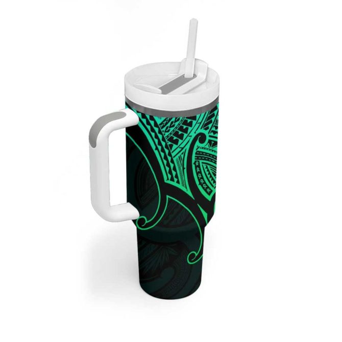 Aotearoa Papua Shell Custom Stanley Quencher 40Oz Stainless Steel Tumbler - Image 2