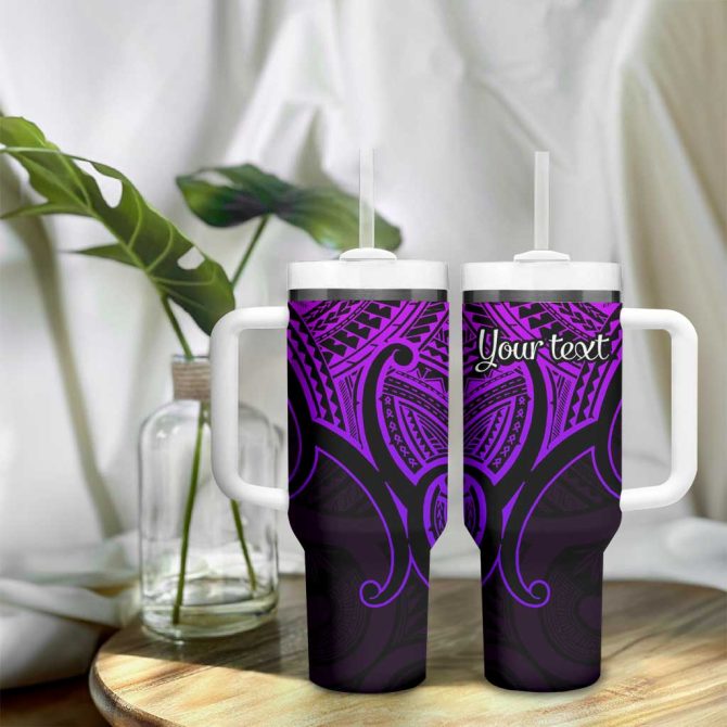 Aotearoa Papua Shell Custom Stanley Quencher 40Oz Stainless Steel Tumbler - Image 9