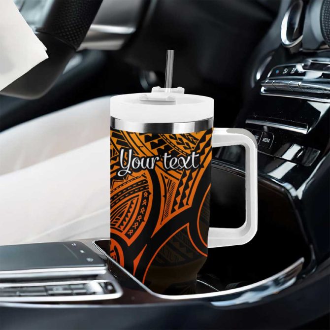 Aotearoa Papua Shell Custom Stanley Quencher 40Oz Stainless Steel Tumbler - Image 8