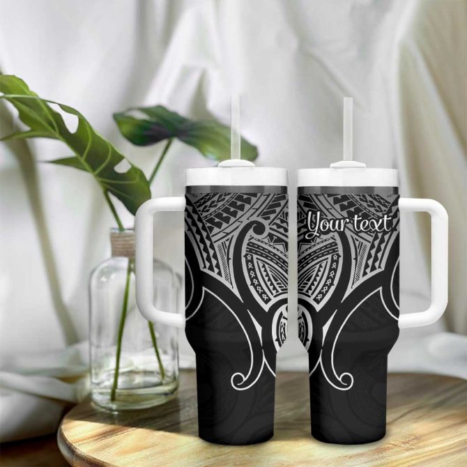 Aotearoa Papua Shell Custom Stanley Quencher 40Oz Stainless Steel Tumbler - Image 9