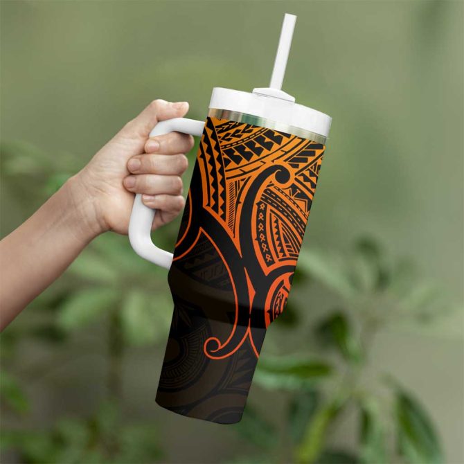 Aotearoa Papua Shell Custom Stanley Quencher 40Oz Stainless Steel Tumbler - Image 3